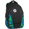 Bagmaster batoh Bag 7 F čierna-zelená-modrá