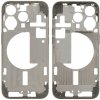 Apple iPhone 15 Pro Max - Stredový rám / Housing + Tlačidlá + Šuflík pre SIM (Prírodný titán / Natural Titanium) - Original