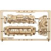 Ugears 2,5D drevené mechanické puzzle Steam Express