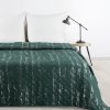 Eurofirany přehoz na postel BLINK1 TMAVOZELENÝ 170 x 210 cm