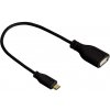 Hama micro USB OTG redukcia Flexi-Slim 15 cm 135704