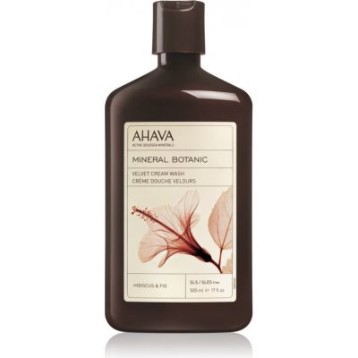 Ahava Mineral Botanic Hibiscus & Fig zamatový sprchový krém ibištek a figa 500 ml