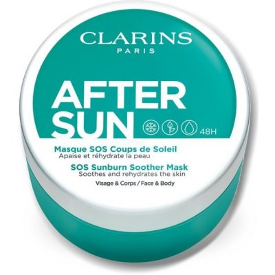 CLARINS After Sun SOS Sunburn Soother upokojujúca maska po opaľovaní 100 ml