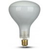 Žiarovka LED Filament E27 8W, 4000K, 500lm, stmievateľná, R125 VT-2198D (V-TAC)