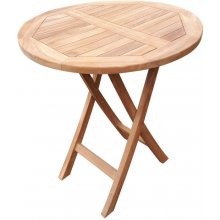 deVries Sklápací stôl simple Woodie Basic 70x70x75 cm