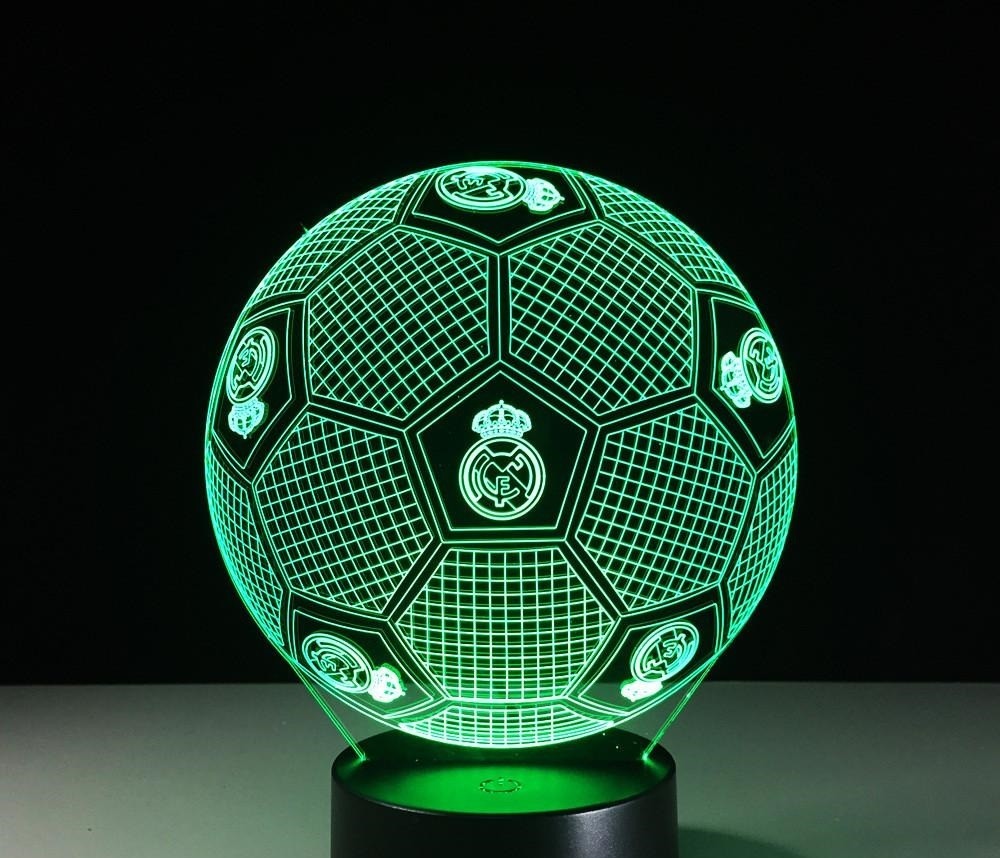 Beling Detská lampa, Lopta s logom Real Madrid, 7 farebná QS200 od 25 € -  Heureka.sk