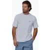 Pánske tričko Patagonia Boardshort Logo Pocket Responsibili white