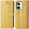 PROTEMIO 65473 ART Peňaženkový kryt OnePlus Nord 3 5G ANIMALS žltý