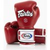Boxerské rukavice Fairtex Heavy Hitter's Style Boxing Gloves BGV9 Farba: Červená, Veľkosť: 12oz