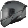MT Helmets ATOM 2 SV SOLID A2 šedá matná - S - 55-56 cm