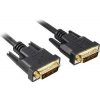 PremiumCord DVI-D prepojovací kábel, dual-link, DVI (24 +1), MM, 1m kpdvi2-1