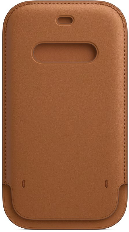 Apple iPhone 12 | 12 Pro Leather Sleeve with MagSafe - Saddle Brown MHYC3ZM/A