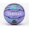 TARMAK Basketbalová lopta veľkosť 6 R500 fialovo-tyrkysová