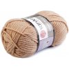 Pletacia priadza Merino hrčky 100 g - (511) béžová