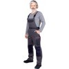 Bavlnené montérky na traky DELUX STRONG GREY
