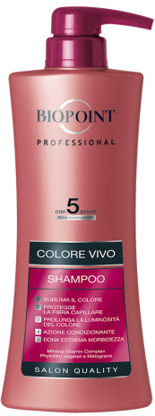 Biopoint Colore Vivo šampon na barvené vlasy 400 ml