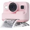 Detský fotoaparát FALKO G881 s 32 GB pamäťou 1080p FULL HD v rúžovej farbe
