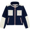 Guess Flísové mikiny POLAR FLEECE LS PADDED JACKET Námornícka modrá