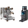 Lelit Bianca PL162T V3, 40th Anniversary Limited Edition + Rancilio Rocky Doserless, black