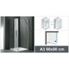 Aquatek BETTER BETTERA3CH9062L (Kvalitný sprchový kút s moderným dizajnom)