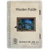 Puzzle Dinosaurus A3, drevené, svietiace