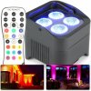 BeamZ BBP94 Batériové svietidlo PAR 4X 10W
