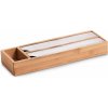 ZELLER Bamboo 39,5 x 13 cm - organizátor / vložka do zásuvky na bambusovú fóliu