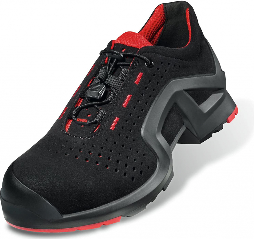 UVEX 8519 S1P SRC obuv Čierna-Červená