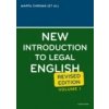 New Introduction to Legal English (Volume I.) - Marta Chromá, Jana Dvořáková, Sean W. Davidson