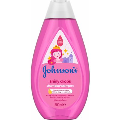 JOHNSON`S Baby ošetrujúci šampón Baby Shiny Drops 500 ml