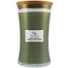 WoodWick Mint Leaves & Oak vonná sviečka s dreveným knôtom 609,5 g