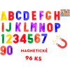 Mikro trading Magnety písmena a číslice 96 ks