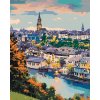 ZUTY Maľovanie podľa čísel - BERN Rámovanie: vypnuté plátno na rám, Rozmer: 40x50 cm