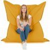 XXL vankúš na sedenie – interiérový aj záhradný, vodeodolný Farba: 4.Žltý