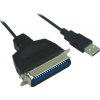 PremiumCord USB printer kábel USB na paralelný port LPT (CEN36M) kuprint