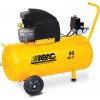 Abac Base Line B20-1,5-50CM příkon 1,5 kW, sací výkon 190 l/min, tlak 8 bar, vzdušník 50 l, napětí 230/50 V/Hz