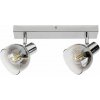 RABALUX 3249 Tarien stropné bodové svietidlo/spot 2xE14 chrómová, dymová