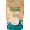Allnature Arašídy loupané pražené nesolené 1000 g
