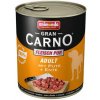 Animonda GranCarno Adult konzerva pre psov hovädzie + kačacie srdce 400g