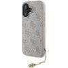 Zadný kryt Guess 4G Charm pre iPhone 16 Tone on Tone Pink