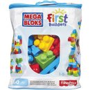 Mega Bloks First kocky 80 modré