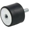 Silentblok 50/30 M10x19 TYP 2 / 222.12 RUBENA silentblok, šírka=50mm, výška=30mm, závit=M10x19, TYP 2
