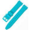 Silikónový remienok Ricardo 19mm (pre Swatch), tyrkysový V1