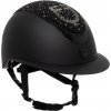 Equestro Prilba jazdecká Proxima Wide Visor Equestro, dámska, black/black shiny Obvod hlavy: 52-54 cm