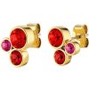 Náušnice DYRBERG/KERN AKI SG RED 390025 Dámske iónové pokovovanie (PVD) Swarovski krištáľ Autumn/Winter 2022