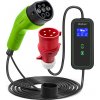 Qoltec EV nabíjačka 2v1 typ2 | 7 kW | 230V | CEE 5 PIN