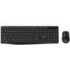 Genius KM-8206S 31340017403, sada klávesnice CZ/SK, klasická, 2.4 [Ghz], bezdrátová, černá, ne