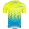 Force MTB ANGLE fluo-modrý cyklistický dres - kr. rukáv IBA XS (VÝPREDAJ)