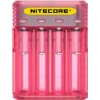 Multifunkční nabíječka baterií - Nitecore Intellicharger Q4 (Pinky Peach)