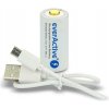 Nabíjacia batéria 16340 / R-CR123 3,7 V everActive 700 mAh (1 ks) s bezpečnostnou ochranou